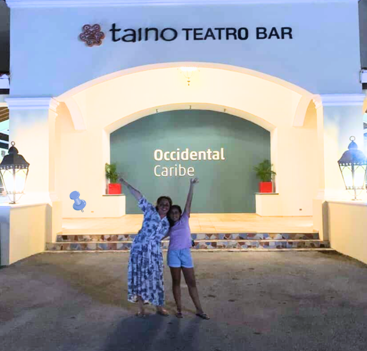 Família da Thacyana na viagem