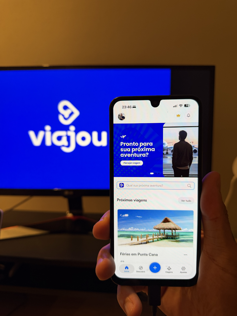 Viajou em evento de turismo